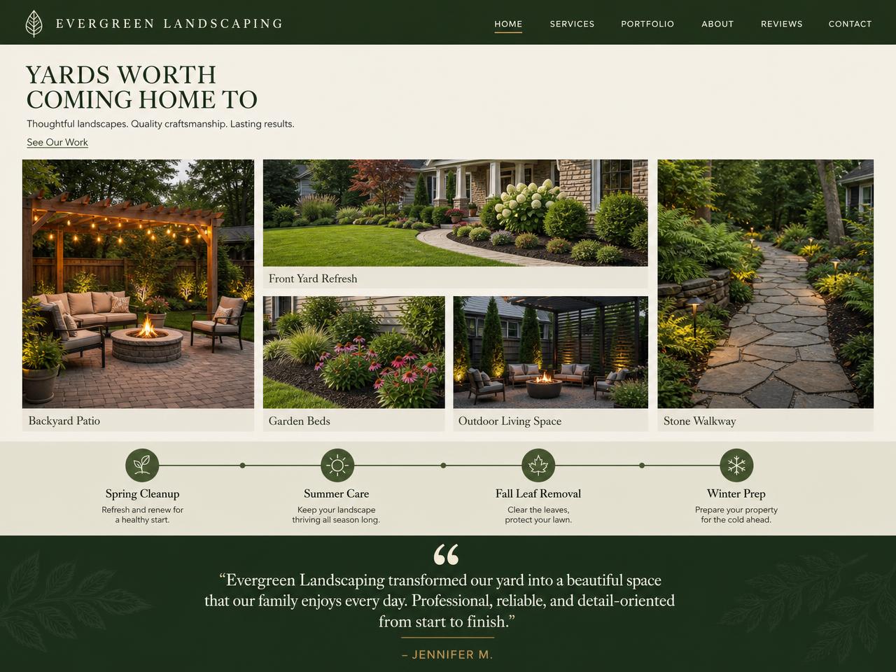 Evergreen Landscaping